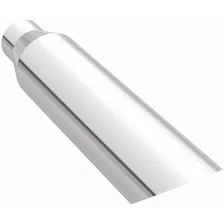 4in. Round Polished Exhaust Tip image 2