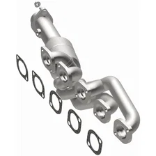 Left 2006-2010 BMW M5 5.0L | 2006-2010 BMW M6 5.0L OEM Grade Federal / EPA Compliant Direct-Fit Manifold Catalytic Converter image 2