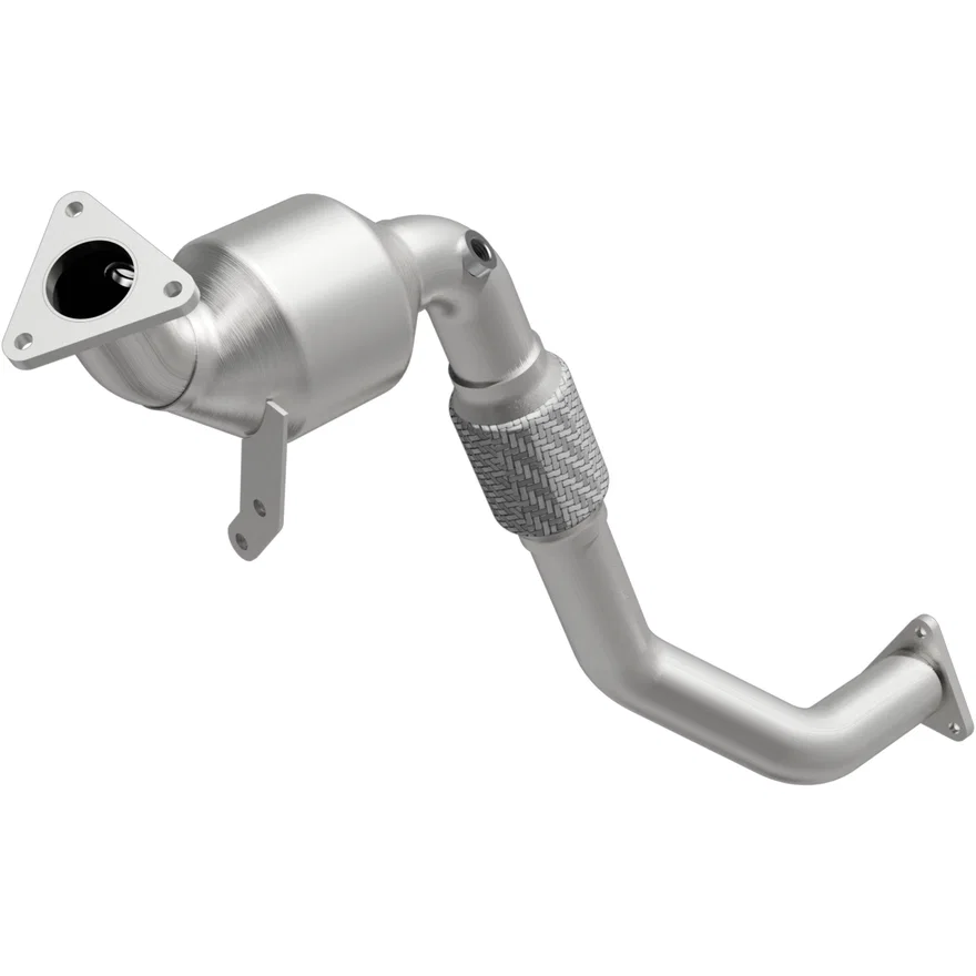 Front Right 2007-2008 Audi Q7 3.6L | 2007 Volkswagen Touareg 3.6L OEM Grade Federal / EPA Compliant Direct-Fit Catalytic Converter