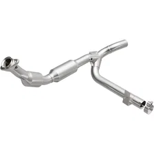 Right 2002-2003 Ford F-150 5.4L California Grade CARB Compliant Direct-Fit Catalytic Converter image 1