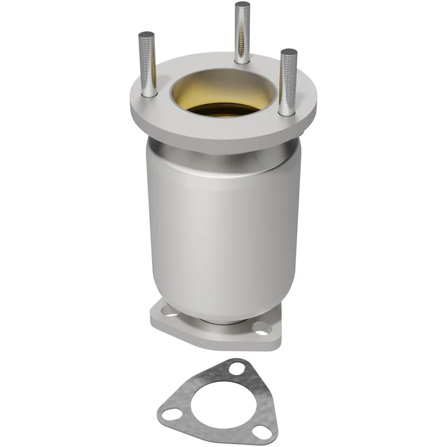 Front 1986-1987 Mazda B2000 2.0L Standard Grade Federal / EPA Compliant Direct-Fit Catalytic Converter