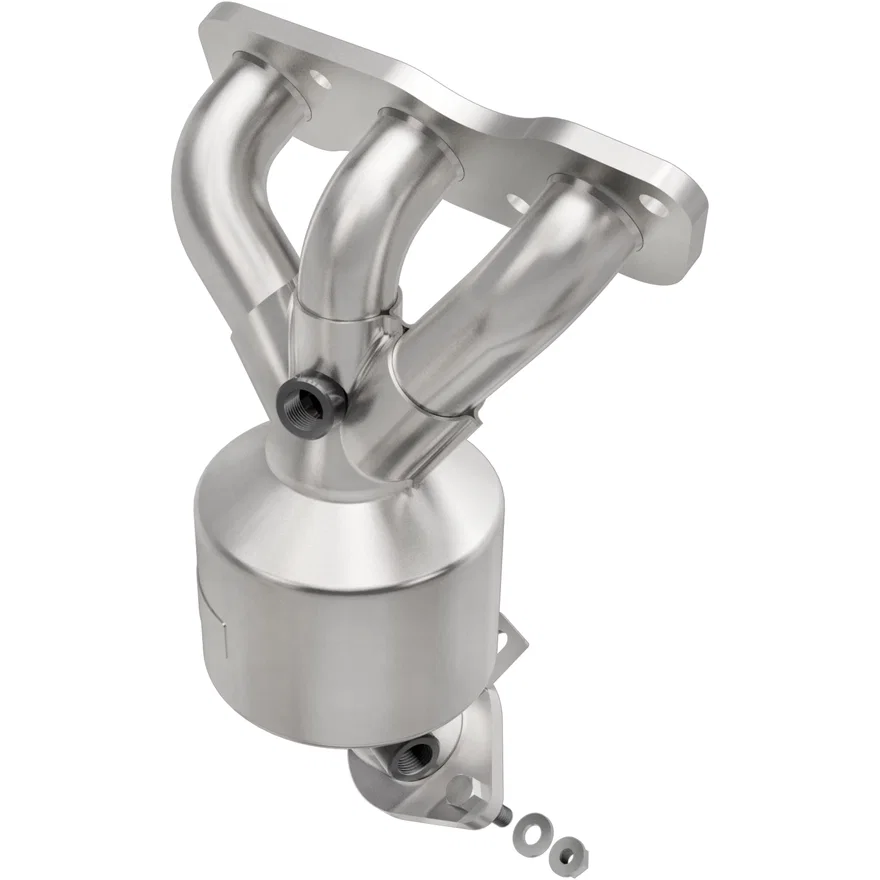 Front 2007-2013 Mitsubishi Outlander 3.0L OEM Grade Federal / EPA Compliant Direct-Fit Manifold Catalytic Converter