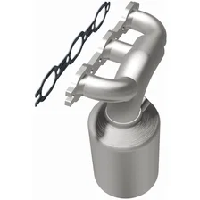 Front 2007 Chrysler Pacifica 4.0L OEM Grade Federal / EPA Compliant Direct-Fit Manifold Catalytic Converter image 3