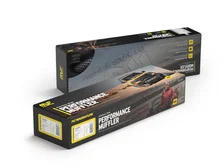 4 X 9in. Oval Straight-Through Performance Exhaust Muffler image 2