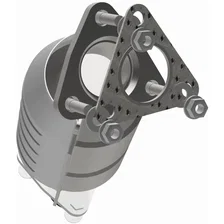 1999-2003 Nissan Frontier 3.3L | 2000-2004 Nissan Xterra 3.3L HM Grade Federal / EPA Compliant Direct-Fit Catalytic Converter image 2
