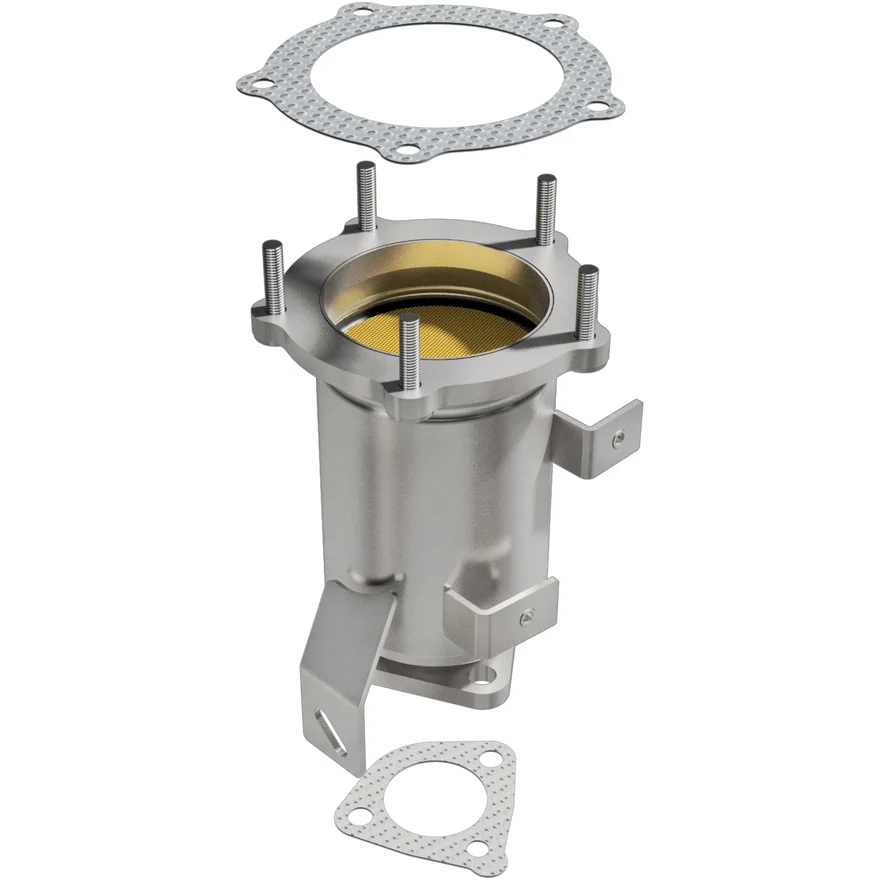 Front 1999-2001 Mazda Protege 1.6L | 1999-2000 Mazda Protege 1.8L California Grade CARB Compliant Direct-Fit Catalytic Converter