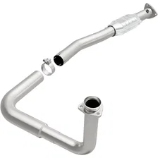Left HM Grade Federal / EPA Compliant Direct-Fit Catalytic Converter image 1