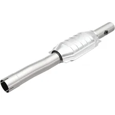 Rear 2001 Jeep Grand Cherokee 4.0L California Grade CARB Compliant Direct-Fit Catalytic Converter image 1