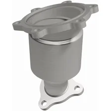 Front 1995-1996 Nissan Altima 2.4L HM Grade Federal / EPA Compliant Direct-Fit Catalytic Converter image 4