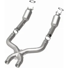 2011-2014 Ford Mustang 5.0L Metallic Grade Federal / EPA Compliant Direct-Fit Catalytic Converter image 3