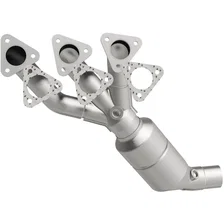 Rear 2001-2006 BMW M3 3.2L | 2001-2002 BMW Z3 3.2L California Grade CARB Compliant Direct-Fit Manifold Catalytic Converter image 4
