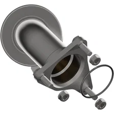 Front Right 2016-2022 INFINITI Q50 3.0L | 2017-2021 INFINITI Q60 3.0L OEM Grade Federal / EPA Compliant Direct-Fit Catalytic Converter image 4