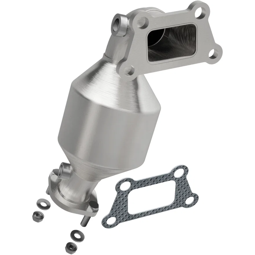 Rear OEM Grade Federal / EPA Compliant Direct-Fit Manifold Catalytic Converter
