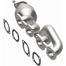 Left OEM Grade Federal / EPA Compliant Direct-Fit Manifold Catalytic Converter for BMW image 2