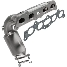 Front 1997-2001 Toyota Camry 2.2L | 1999-2001 Toyota Solara 2.2L California Grade CARB Compliant Direct-Fit Manifold Catalytic Converter image 1