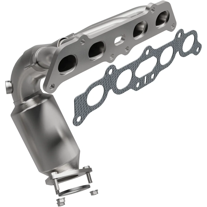 Front 1997-2001 Toyota Camry 2.2L | 1999-2001 Toyota Solara 2.2L California Grade CARB Compliant Direct-Fit Manifold Catalytic Converter
