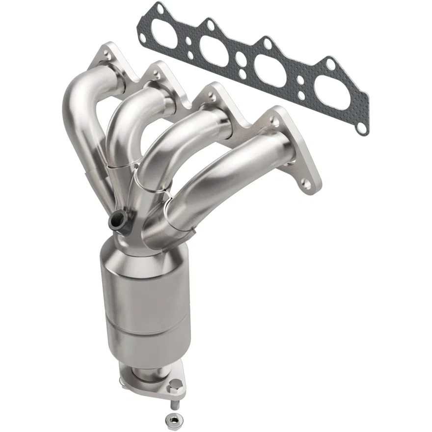 Front 2005-2006 Kia Sportage 2.0L California Grade CARB Compliant Direct-Fit Manifold Catalytic Converter