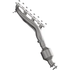 Left OEM Grade Federal / EPA Compliant Direct-Fit Manifold Catalytic Converter image 4