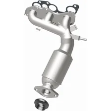 Rear 2011 Toyota Sienna 3.5L OEM Grade Federal / EPA Compliant Direct-Fit Manifold Catalytic Converter image 3