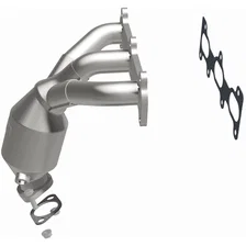 Front OEM Grade Federal / EPA Compliant Direct-Fit Manifold Catalytic Converter image 4
