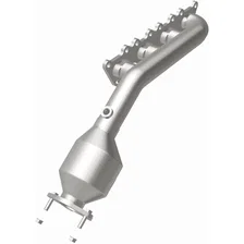 Right 2011 Hyundai Equus 4.6L | 2009-2012 Hyundai Genesis 4.6L California Grade CARB Compliant Direct-Fit Manifold Catalytic Converter image 3