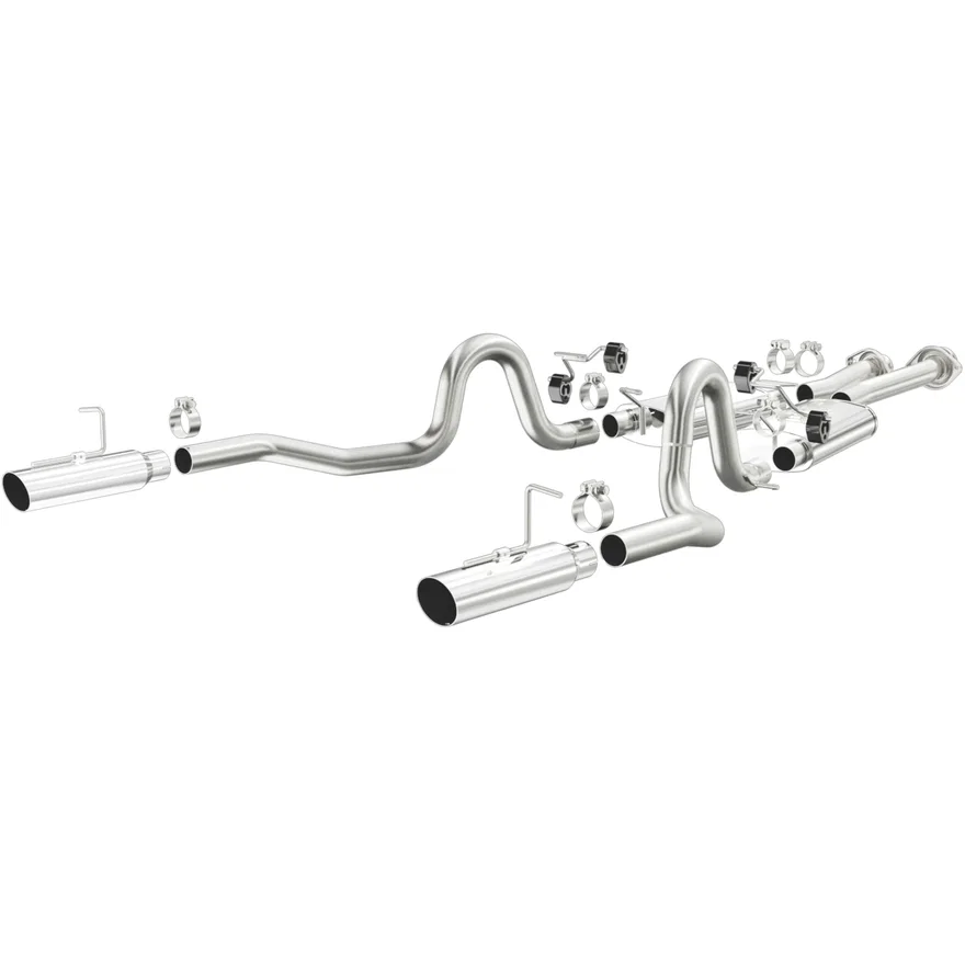 1994-1995 Ford Mustang 5.0L | 1996-1998 Ford Mustang 4.6L Street Series Cat-Back Performance Exhaust System
