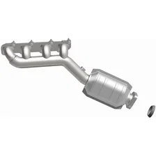 Left 2006-2009 Cadillac STS 4.4L OEM Grade Federal / EPA Compliant Direct-Fit Manifold Catalytic Converter image 4