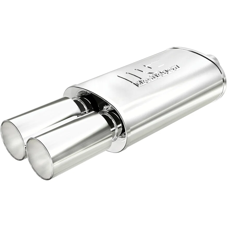 Street 5 X 8in. Oval Straight-Through Performance Exhaust Muffler