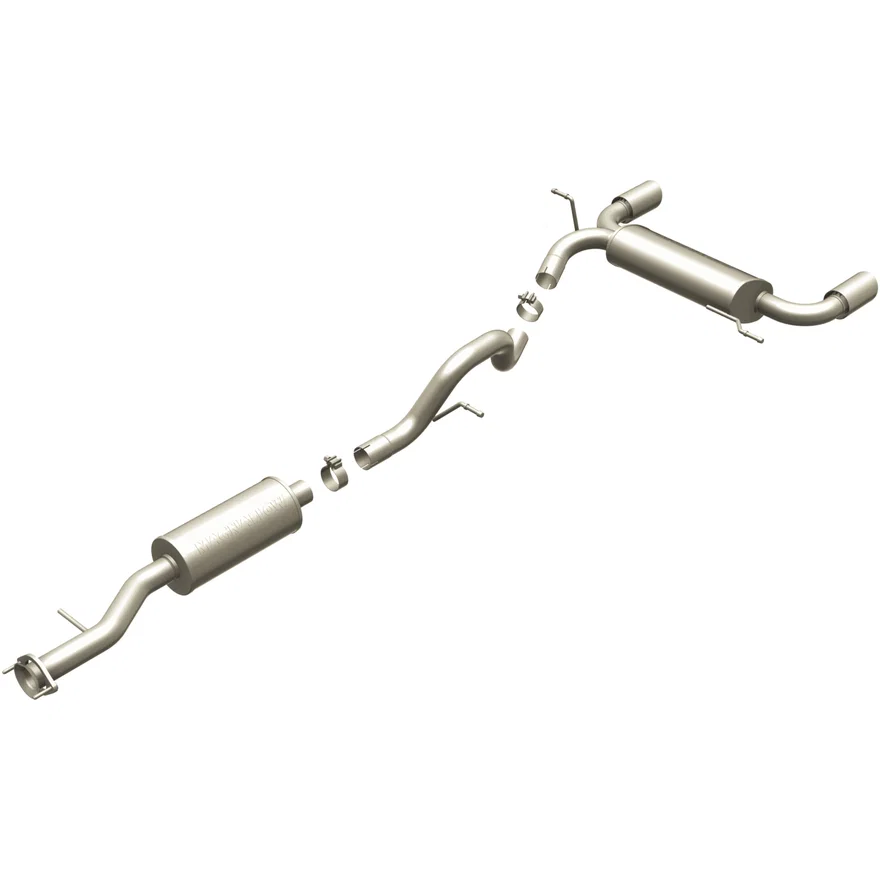 2006 Hummer H3 3.5L | 2007-2010 Hummer H3 3.7L Street Series Cat-Back Performance Exhaust System