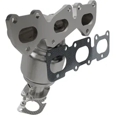 Rear OEM Grade Federal / EPA Compliant Direct-Fit Manifold Catalytic Converter image 1
