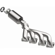 Left 2004-2009 Cadillac SRX 4.6L | 2005-2010 Cadillac STS 4.6L OEM Grade Federal / EPA Compliant Direct-Fit Manifold Catalytic Converter image 3