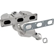 Rear California Grade CARB Compliant Direct-Fit Manifold Catalytic Converter for BMW image 1