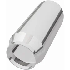 3in. Round Polished Exhaust Tip image 3