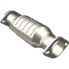 Rear 2001-2002 Mitsubishi Mirage 1.8L | 2001-2002 Mitsubishi Mirage 1.5L OEM Grade Federal / EPA Compliant Direct-Fit Catalytic Converter image 1