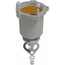 2003-2006 Kia Sorento 3.5L OEM Grade Federal / EPA Compliant Direct-Fit Catalytic Converter image 4