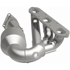 Right 2000-2004 Porsche Boxster 2.7L | 2000-2004 Porsche Boxster 3.2L OEM Grade Federal / EPA Compliant Direct-Fit Manifold Catalytic Converter image 4