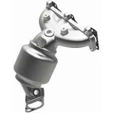 Rear 2007-2009 Hyundai Santa Fe 2.7L OEM Grade Federal / EPA Compliant Direct-Fit Manifold Catalytic Converter image 2
