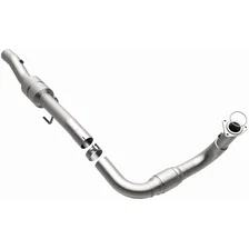 Left California Grade CARB Compliant Direct-Fit Catalytic Converter image 2