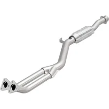 Left Standard Grade Federal / EPA Compliant Direct-Fit Catalytic Converter for BMW image 1
