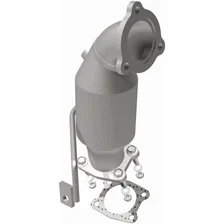 Front 2000-2004 Volvo S40 1.9L | 2000-2004 Volvo V40 1.9L OEM Grade Federal / EPA Compliant Direct-Fit Catalytic Converter image 3