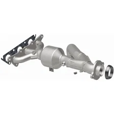 Rear 2004-2011 Mitsubishi Endeavor 3.8L HM Grade Federal / EPA Compliant Direct-Fit Manifold Catalytic Converter image 3