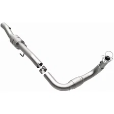 Left 2005-2006 Chevrolet Silverado 2500 HD 6.0L | 2006 GMC Sierra 2500 HD 6.0L California Grade CARB Compliant Direct-Fit Catalytic Converter image 2