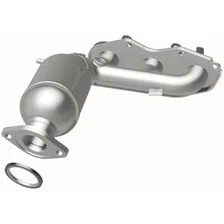 Rear 2011 Toyota Sienna 3.5L California Grade CARB Compliant Direct-Fit Manifold Catalytic Converter image 3
