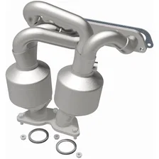 Front 2000-2005 Toyota MR2 Spyder 1.8L California Grade CARB Compliant Direct-Fit Manifold Catalytic Converter image 3
