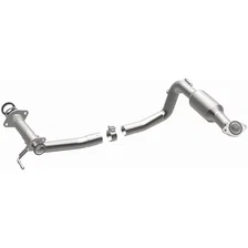 Left 2005-2011 Toyota Tacoma 4.0L California Grade CARB Compliant Direct-Fit Catalytic Converter image 2