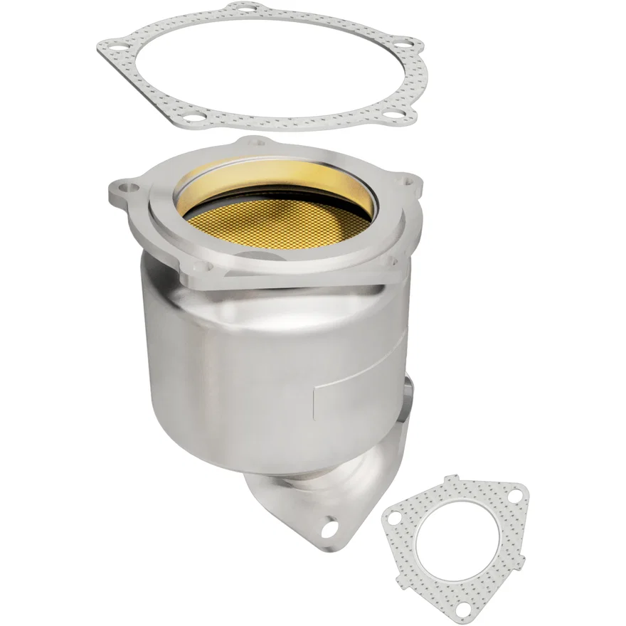 Front OEM Grade Federal / EPA Compliant Direct-Fit Catalytic Converter
