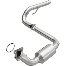 Left California Grade CARB Compliant Direct-Fit Catalytic Converter image 1
