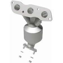 Front 2007-2013 Mitsubishi Outlander 3.0L OEM Grade Federal / EPA Compliant Direct-Fit Manifold Catalytic Converter image 3