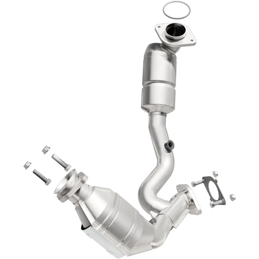 Front 2000-2001 Ford Taurus 3.0L | 2000-2001 Mercury Sable 3.0L California Grade CARB Compliant Direct-Fit Catalytic Converter