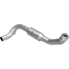 Left 2005-2006 Lincoln Navigator 5.4L California Grade CARB Compliant Direct-Fit Catalytic Converter image 1